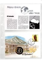 El Salvador_1984_Münzbrief mit Beschreibung