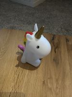LED Einhorn Nachtlicht weiss mit Regenbogen guter Zustand