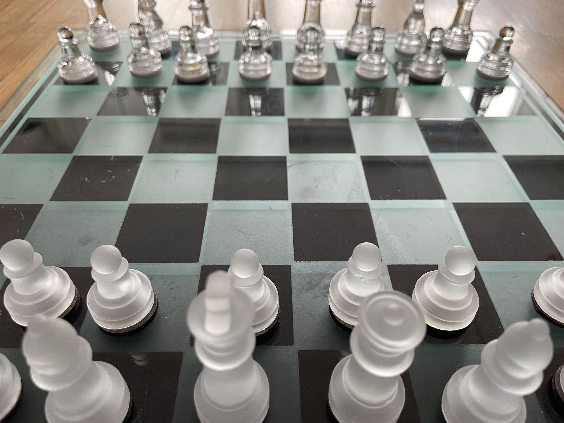 Spiele: Schach aus Glas – Gebraucht aus Hinterkappelen von Allabianca 2