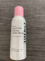 eva nyc - silver hair & body glitter spray