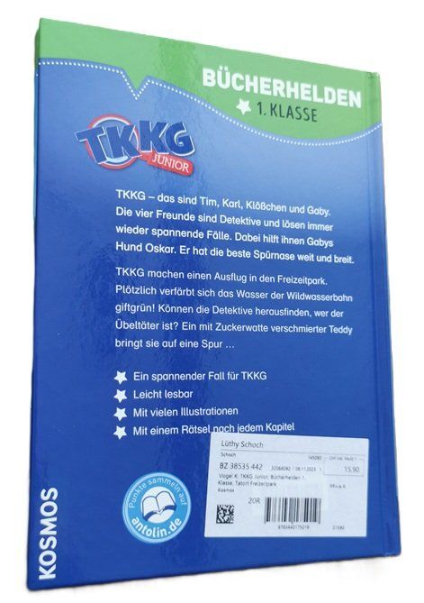 Bücher: TKKG Junior, Bücherhelden 1. Klasse, Tatort Freizeitpark – Gebraucht aus Wilen b. Wollerau von morethanmusic 1