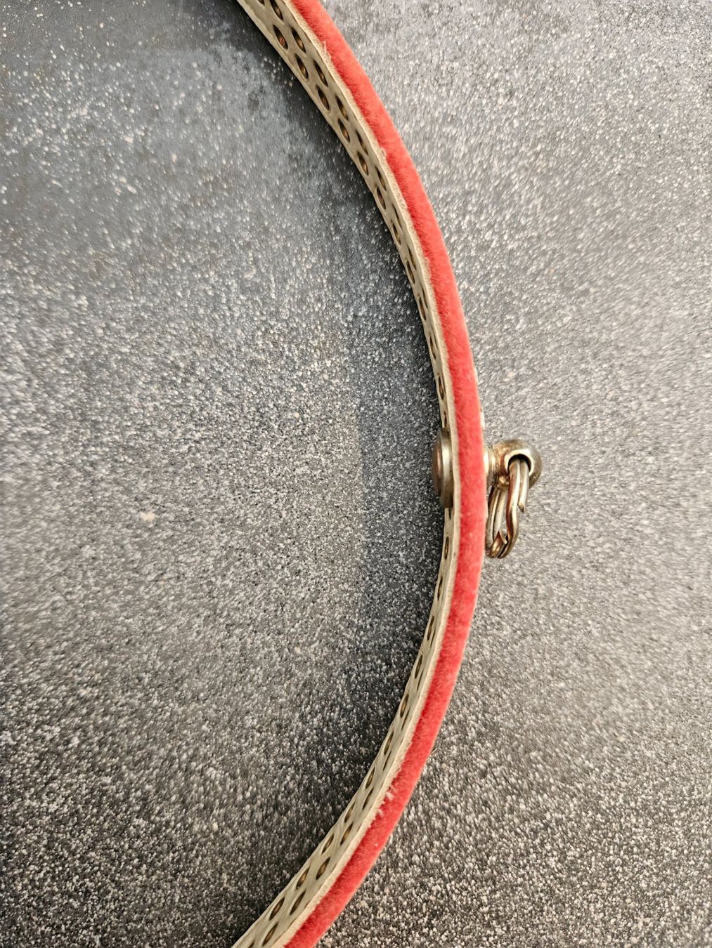 Guinzagli & Collari: Hundehalsband, rot, mit Strass, Samt, klein – Nuovo (secondo la descrizione) da Ormalingen venduto da nomolnoi 6