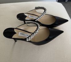 NEUE Jimmy Choo Pumps Lackleder Schwarz Gr. 38.5
