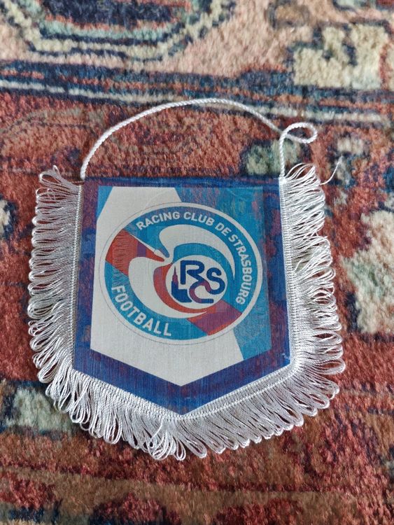 Fanion Vintage Racing Club De Strasbourg - Avant 2000 - Collection Football