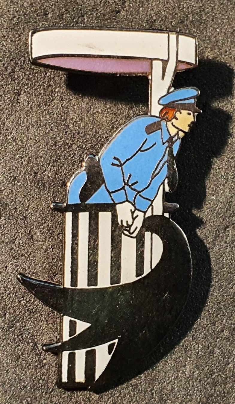 Placchette & Badge: Y699 - Pin Polizei Basel Verkehrsdienst – Usato da Reinach BL venduto da Boston-Verkauf
