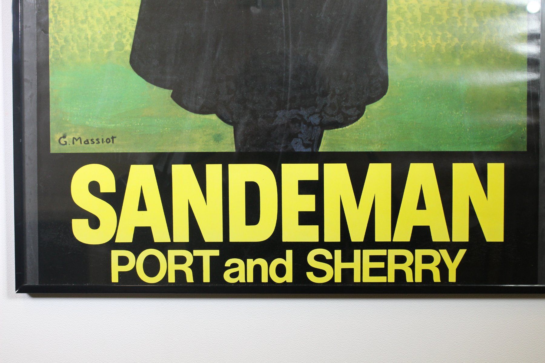 Foto & Immagini: Sandeman Port Sherry Werbeplakat, gerahmt – Usato da Bruettisellen venduto da Collector_Store 4