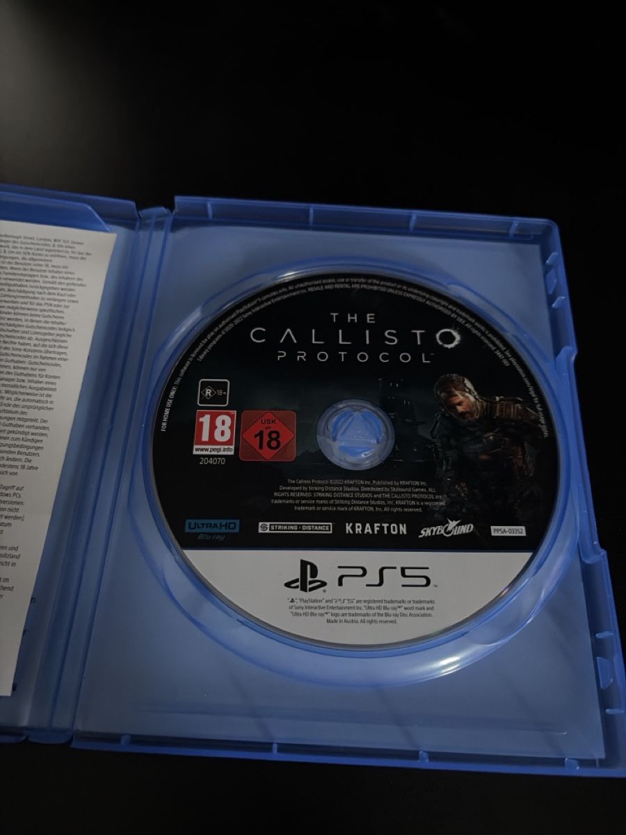 Spiele: The Callisto Protocol - PS5 - Day One Edition Top! – Neu (gemäss Beschreibung) aus Uitikon Waldegg von WEB-HEAD 2