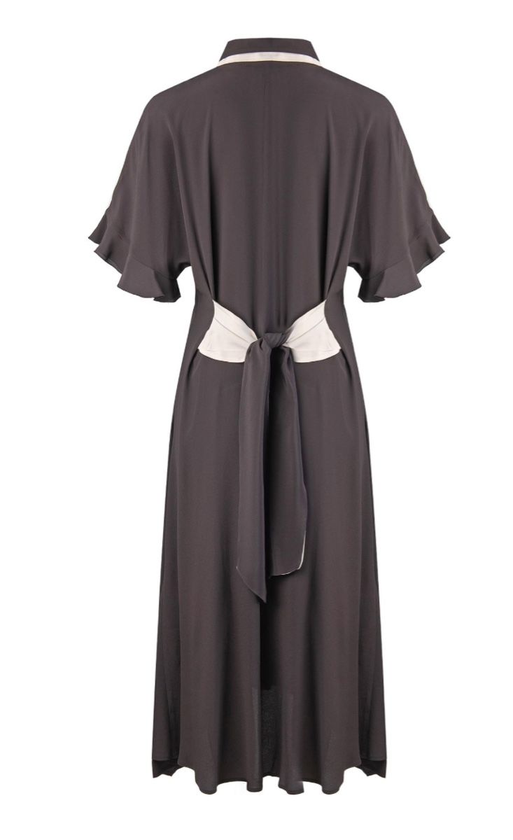 Robes: Beatrice B. kurzarm Kleid Seide Gr.L – D'occasion à Steffisburg par kla_65qs 1