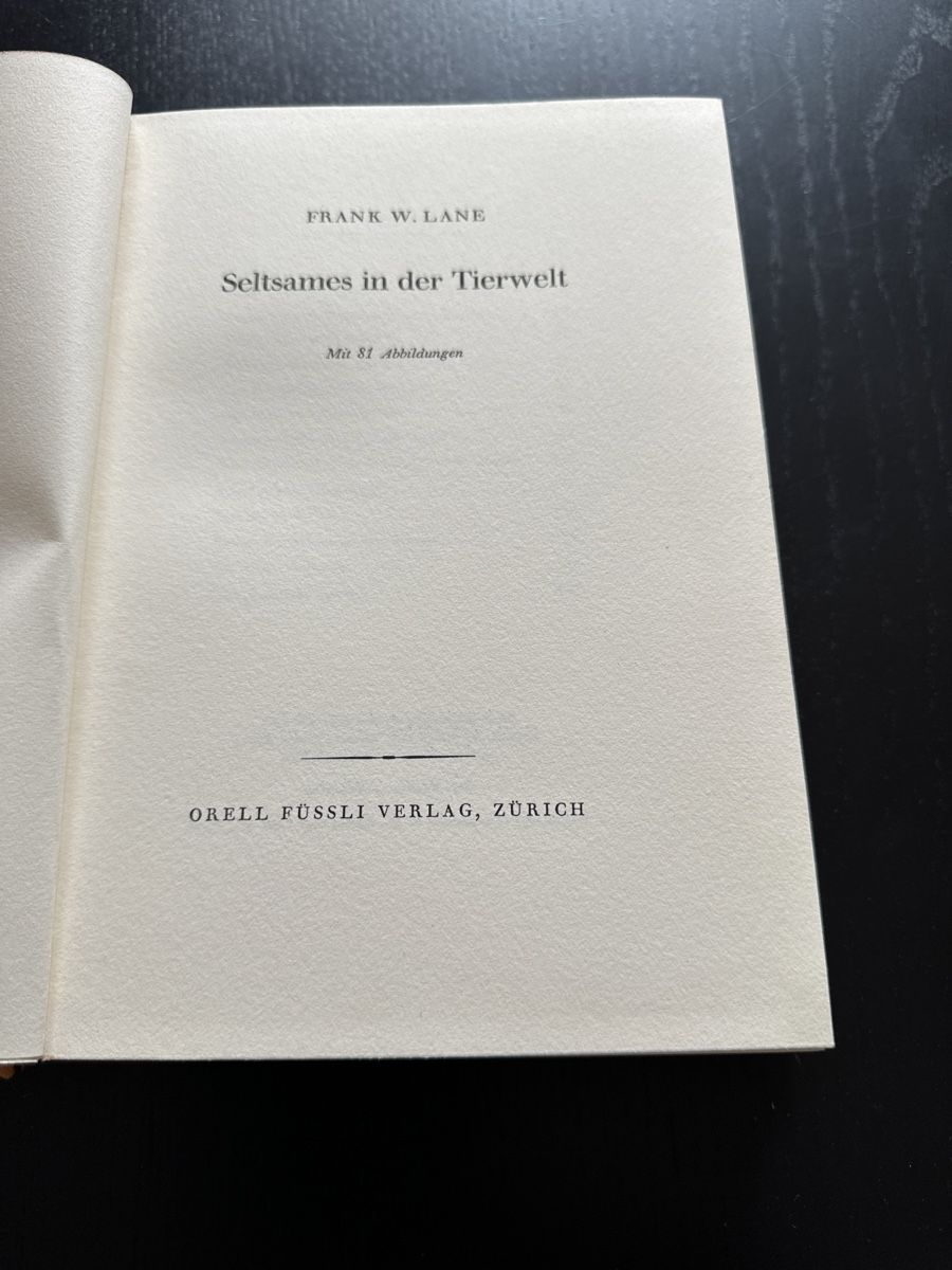 Libri: Seltsames in der Tierwelt – Usato da Erstfeld venduto da Mario_boe0 1