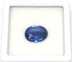 1x Kyanite bleue 9x7 mm - Valeur 100.- Fr