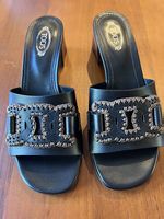 Tod's Schuhe - Mules Absatz 5cm neu!! Gr. 38,5