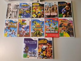 Nintendo Wii Konsole + 12 Spiele, Toppreis