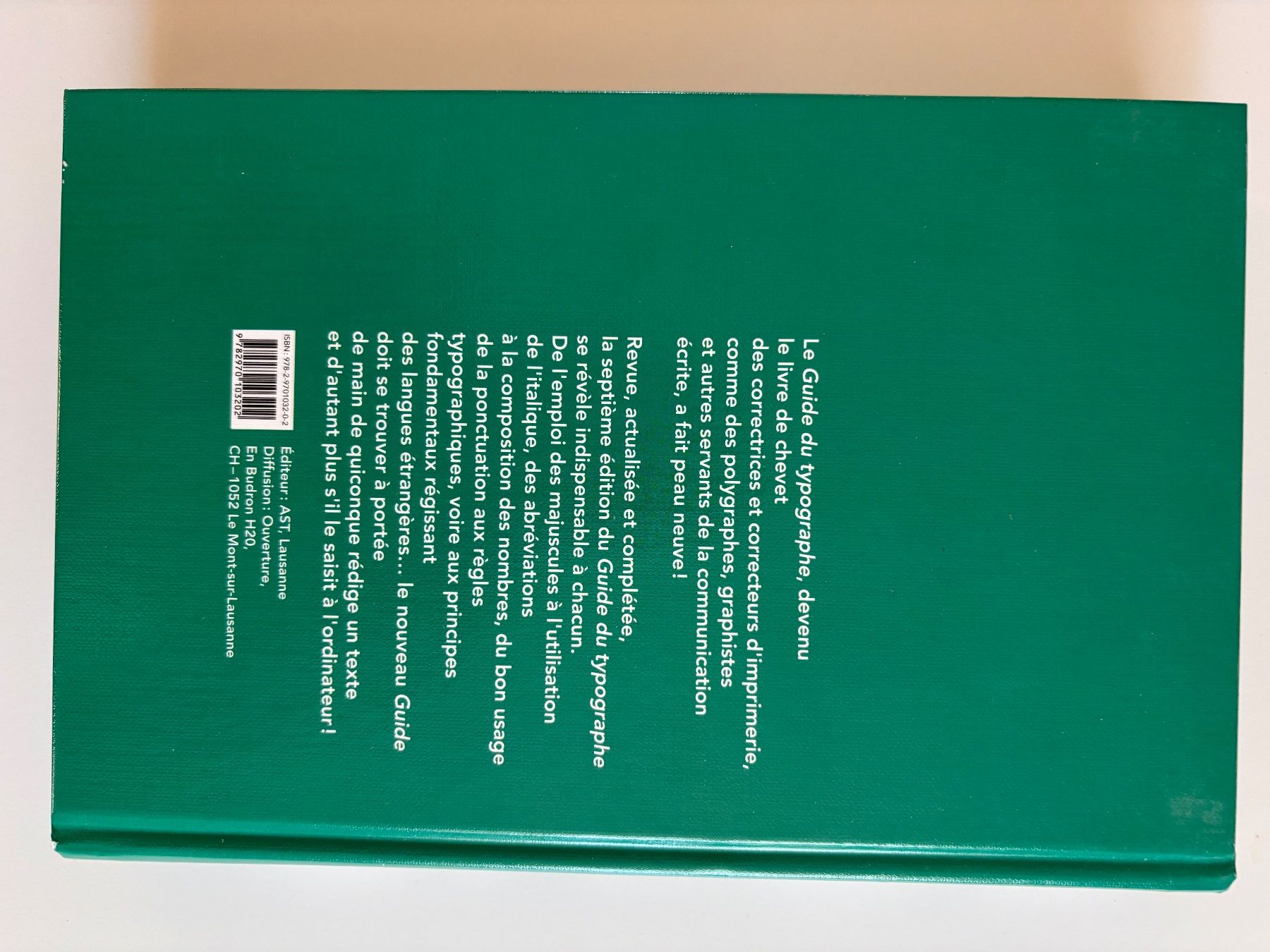 Bücher: Guide du typographe – Gebraucht aus Erlinsbach von naben 1