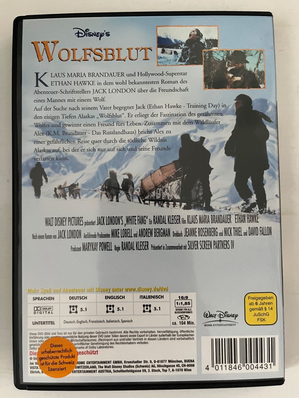 Alle DVDs: Disney | Wolfsblut DVD 📀 – Neu (gemäss Beschreibung) aus Sierre von black.box 1