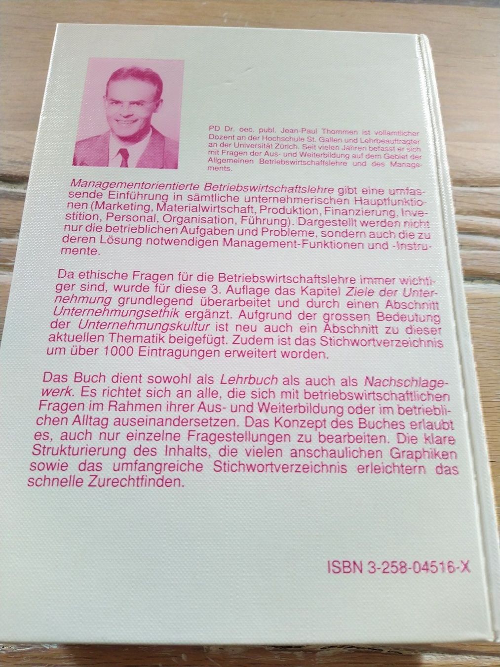 Libri: Managementorientierte  BWL – Usato da Azmoos venduto da Klondike-Joe 1