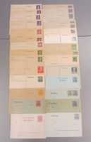 Lot mit 30 Ganzsachen AltDeutschland/Deutsches Reich u.a.