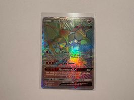 Buzzwole GX Crimson Invasion Secret Rare Rainbow EN