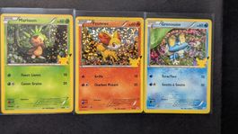 Gen 6 Starters 🇫🇷 25th Anniversary McDonald's Holo Pokémon