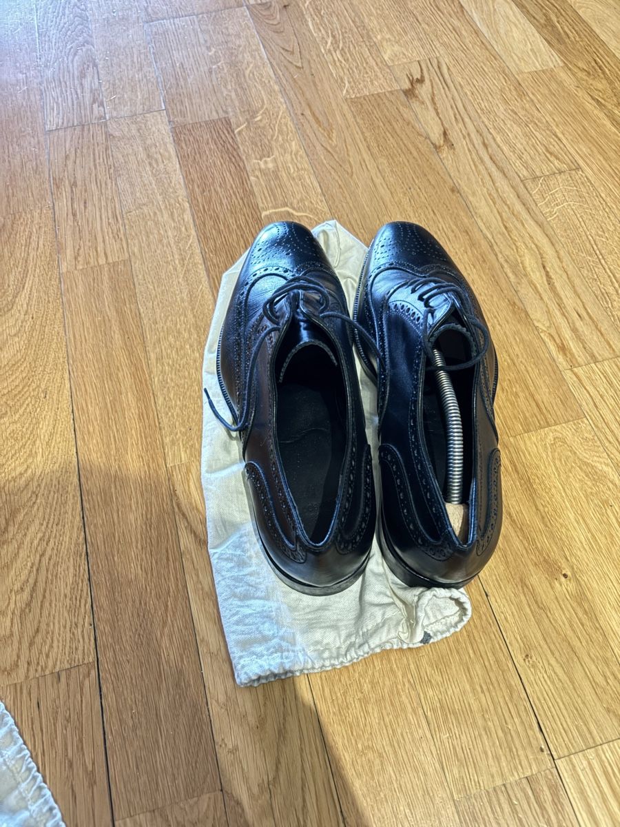 Navyboot Scarpe da uomo: Navy Boot vintage schwarzer Lederschuh Grösse 42 – Usato da Oetwil a.d. Limmat venduto da sneep02 6