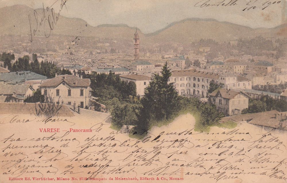 AK Varese Panorama 1900 Kaufen auf Ricardo