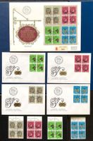 1980- Pro Patria FDC 4er - Grossbrief + 4er Satz ET