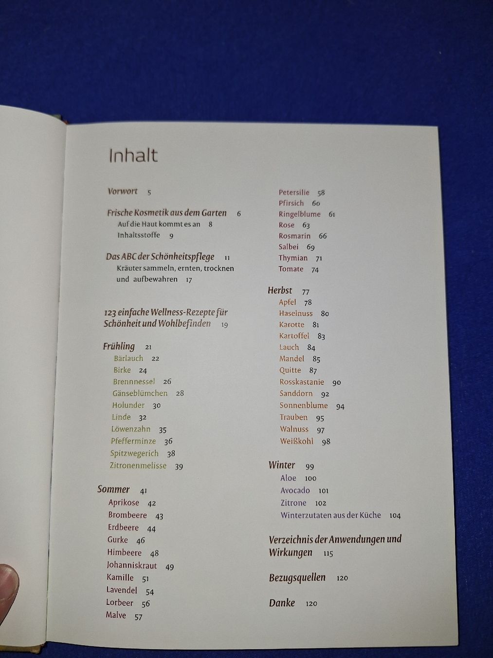 Libri: Naturkosmetik aus dem eigenen Garten Buch – Usato da Menznau venduto da Albatros93 2
