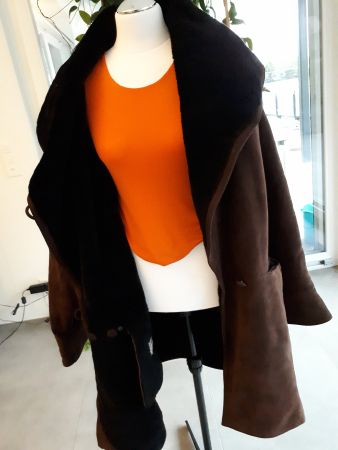 Shearling Kurzmantel