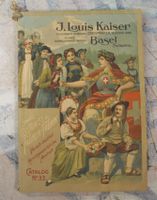 J. Louis Kaiser Basel Kostüm-Katalog No. 33, Rarität!