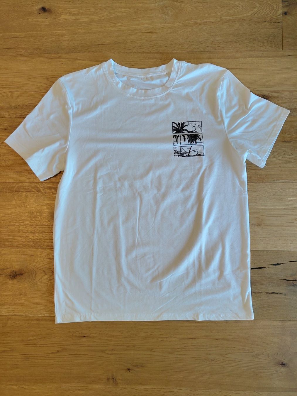 T-shirt: Tshirt beach L weiss – Usato da Interlaken venduto da dmncmg