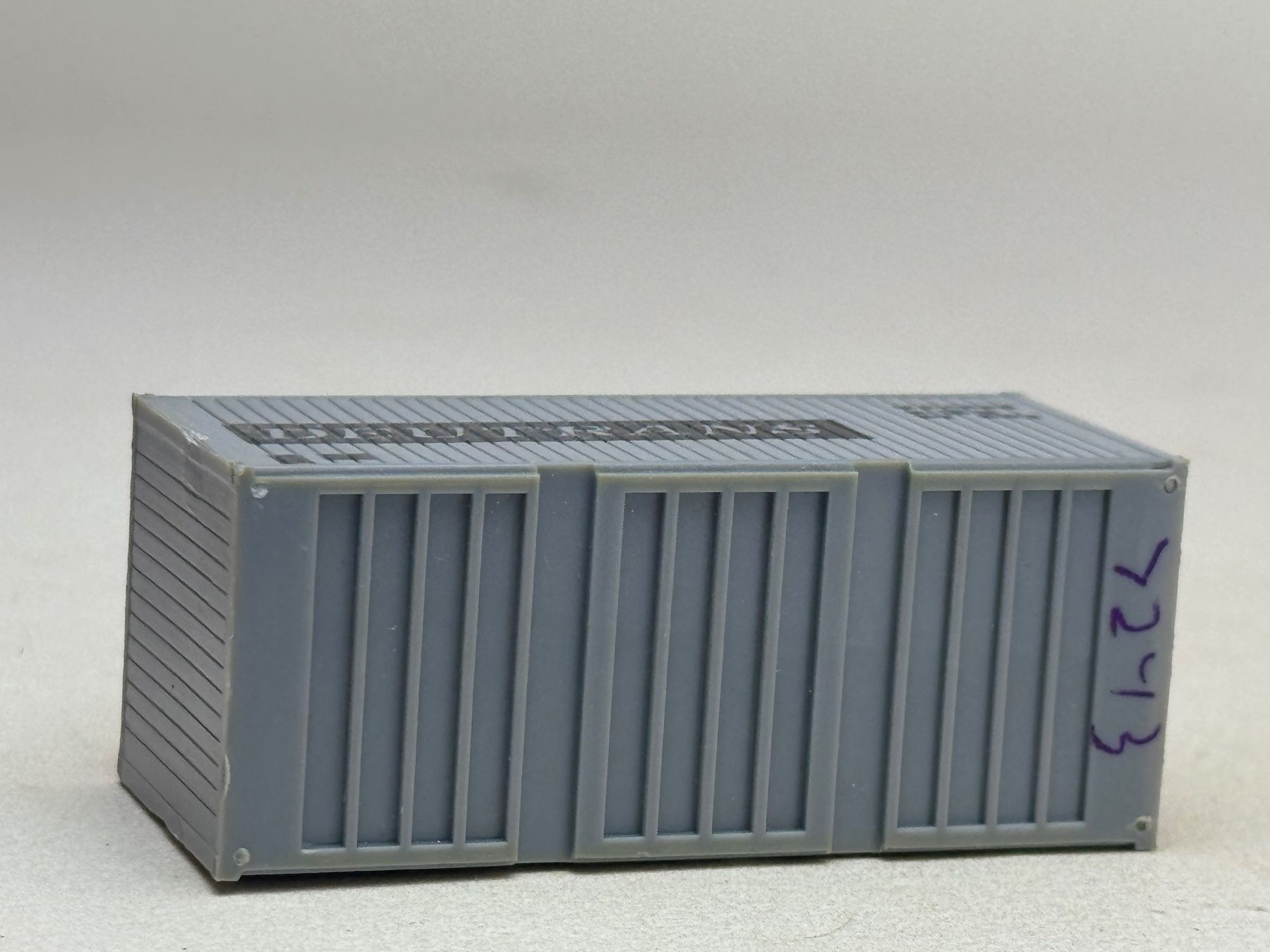 Modellini di ferrovie: EB- 20 Ft. Container Deutrans grau – Usato da Elm venduto da Wikmtz 2