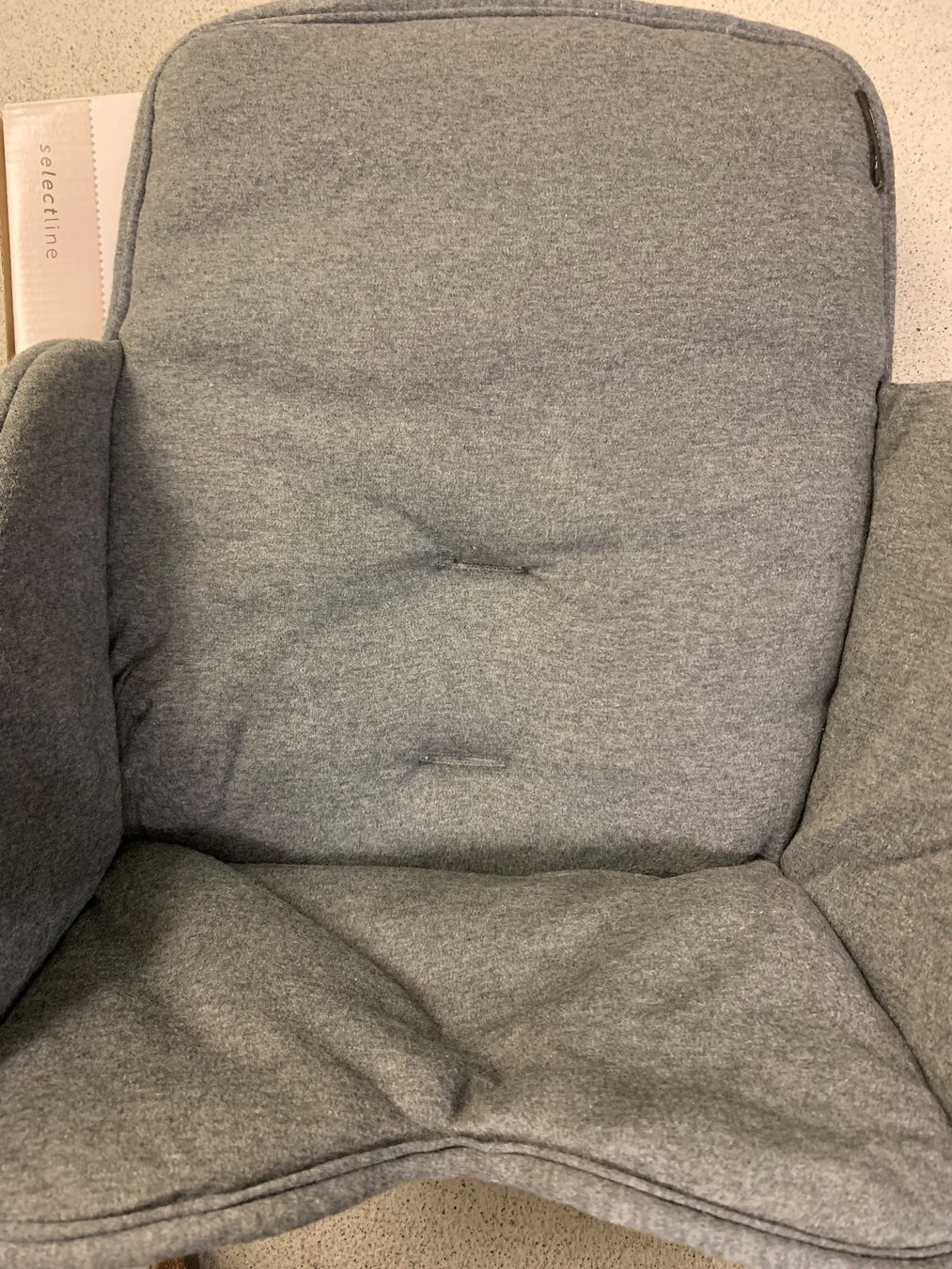 Hauck Seggioloni: Hauck Cosy Select Hochstuhlauflage – Usato da Unterägeri venduto da Globi8634 2