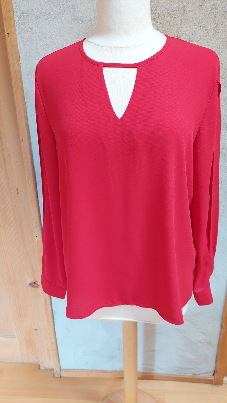Camicette: Belle blouse rouge, taille L – Nuovo (secondo la descrizione) da Marsens venduto da fripe-milodon