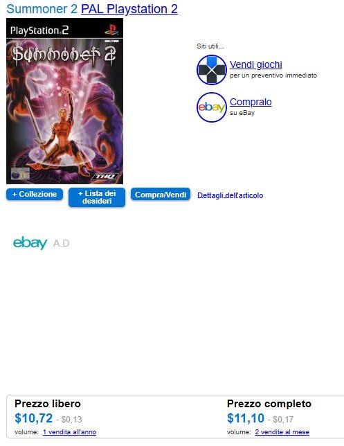 Sony Jeux: Summoner 2 - Playstation 2 – D'occasion à Pambio Noranco par Pol69 3