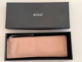 ECCO pencil case, Leder Etui, neu, Rosa - Top Zustand!
