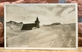 1924 - Kirchlein Inner-Arosa - Winterlandschaft
