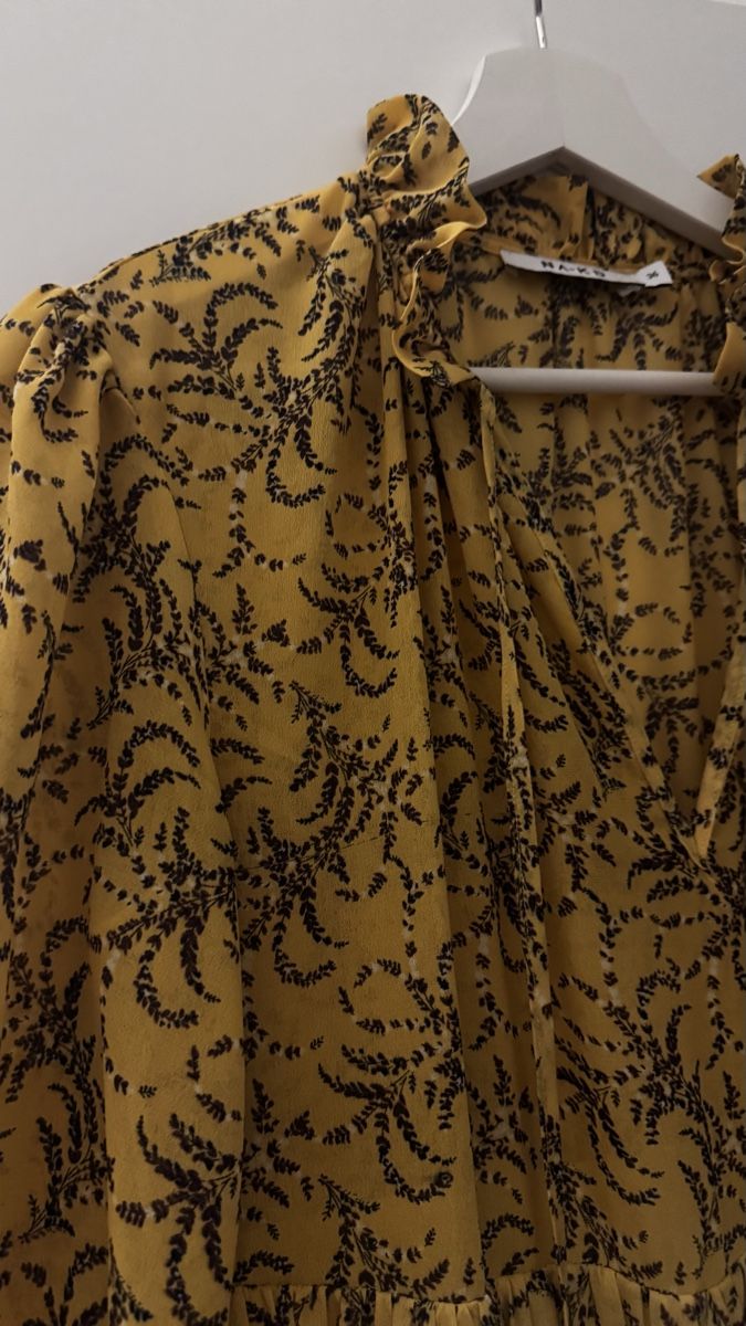Na-kd Vestiti: Dress NA-KD yellow pattern size 36  – Nuovo (secondo la descrizione) da Dietikon venduto da sar_f87k 2