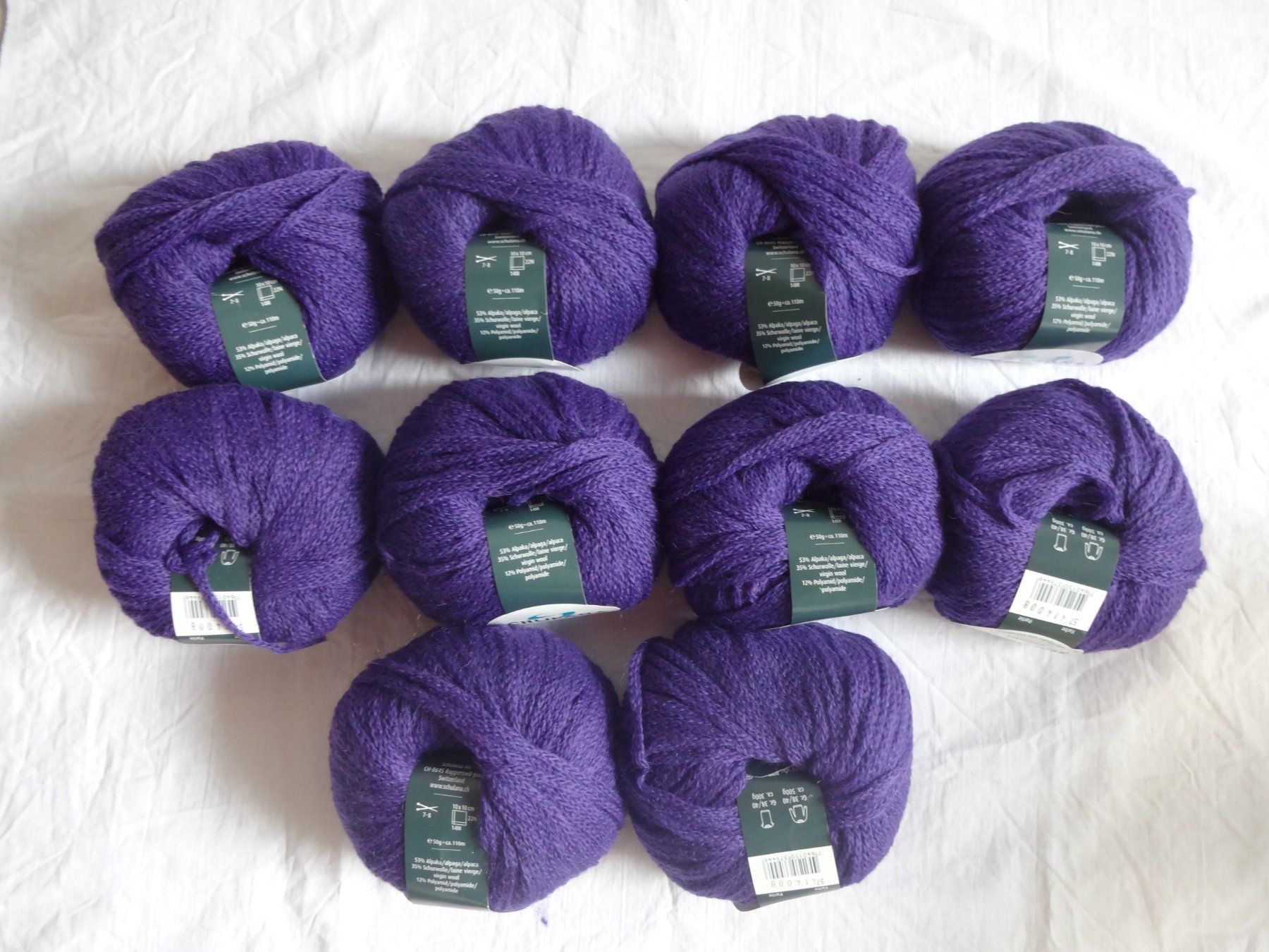 Wolle: * Schulana Antigua * – Neu und originalverpackt aus Reigoldswil von arosa05