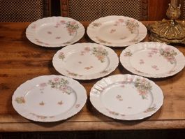 6 Bernardaud Limoges B & Co Teller – Vintage