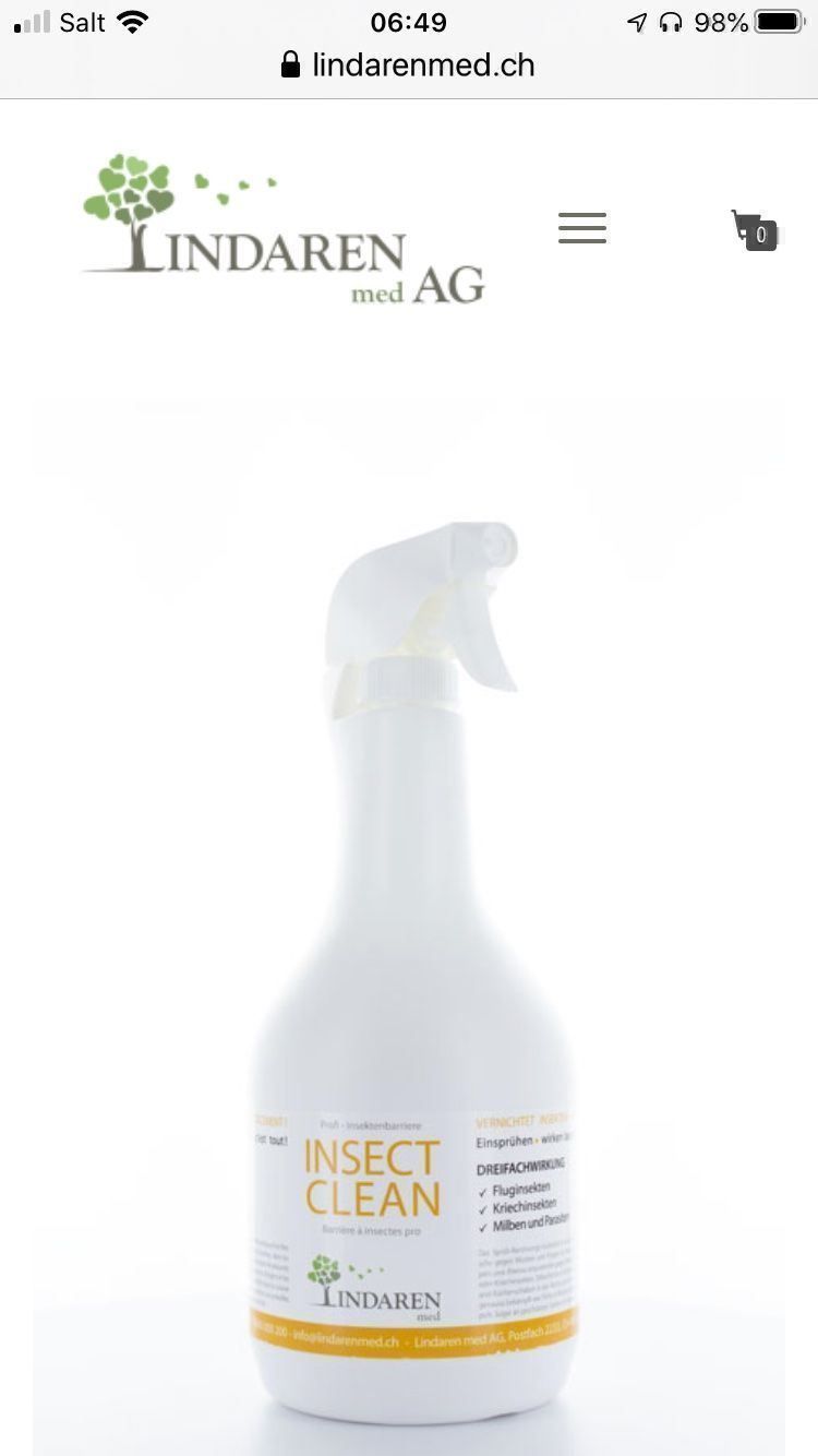 Cura del viso: Insect Clean auf natürlicher Basis – Usato da Mauren venduto da SB1606