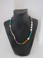 Bunte Perlen Halskette,Bunte Perlen Choker, Perlenkette