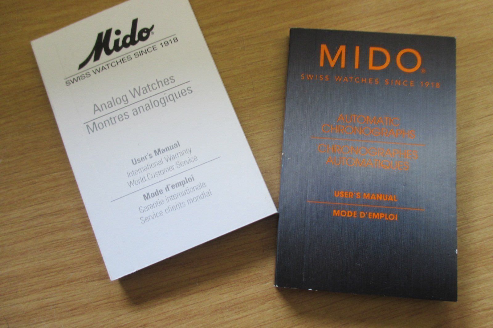 Mido Orologi: Mido Uhrenbox lange Version,neu, Papiere – Nuovo (secondo la descrizione) da Grenchen venduto da elibethma 3