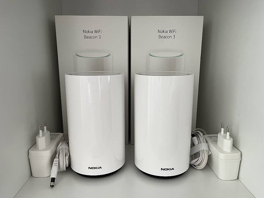 Nokia Modem & Router: Nokia WiFi Beacon 3 - Mesh-WLAN Router/Repeater – Usato da Schellenberg venduto da Klebi13