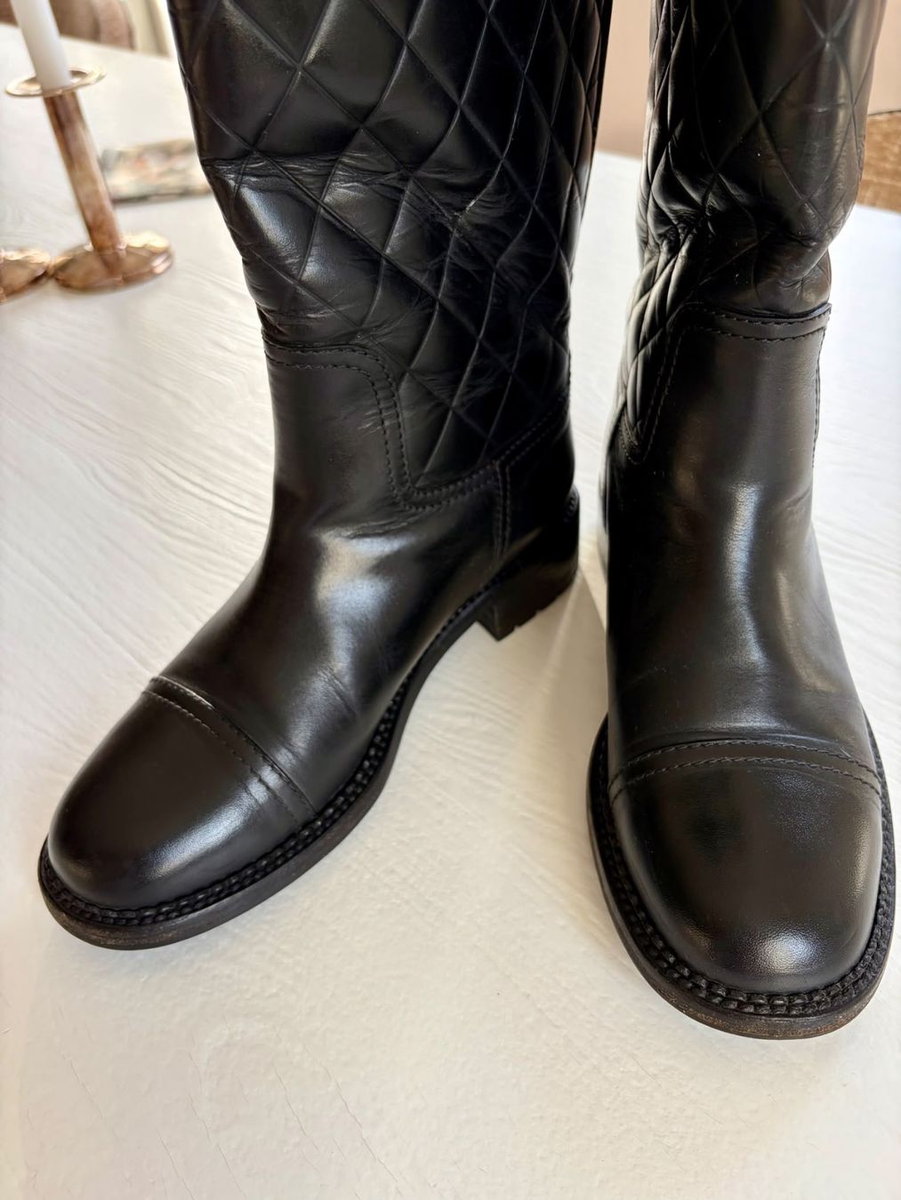 Chanel Scarpe da donna: Stivali Chanel  37,5 – Usato da Rancate venduto da FiorAngela011 5