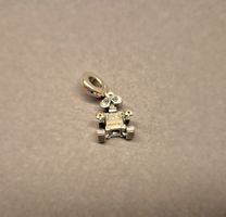 Silber Charm Wall-E Dangle +Garantie