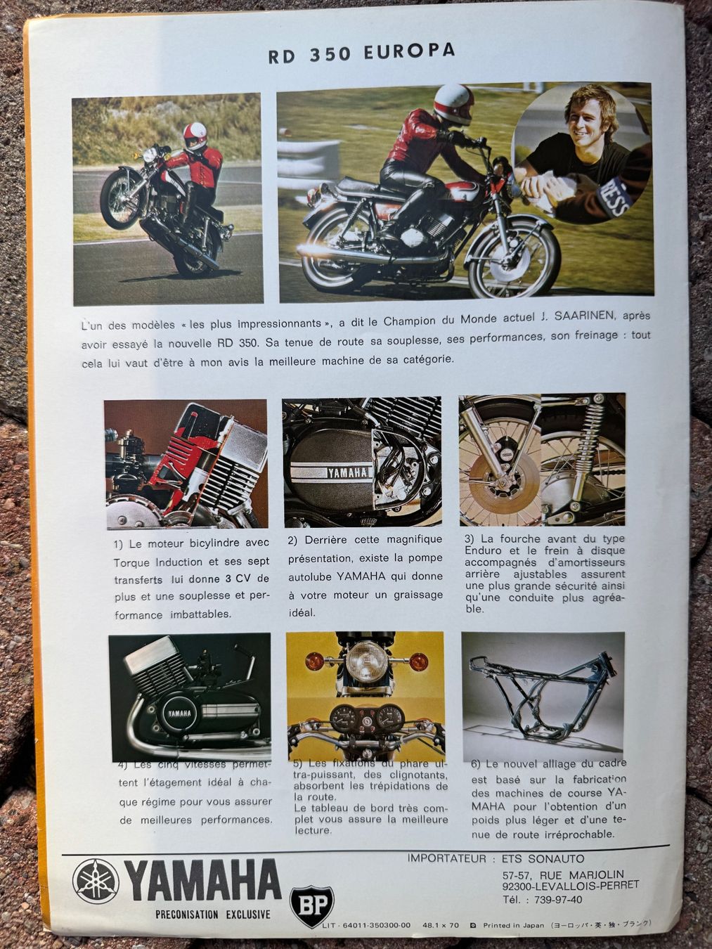 Yamaha Strasse: Yamaha RD 350 – Gebraucht aus Morrens VD von kawah2 2