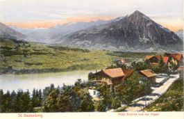 Beatenberg  BE  -  Hôtel BEATRICE und der Niesen