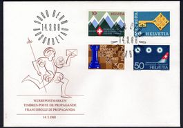 Sammlung CH Ersttagsbriefe 1968
