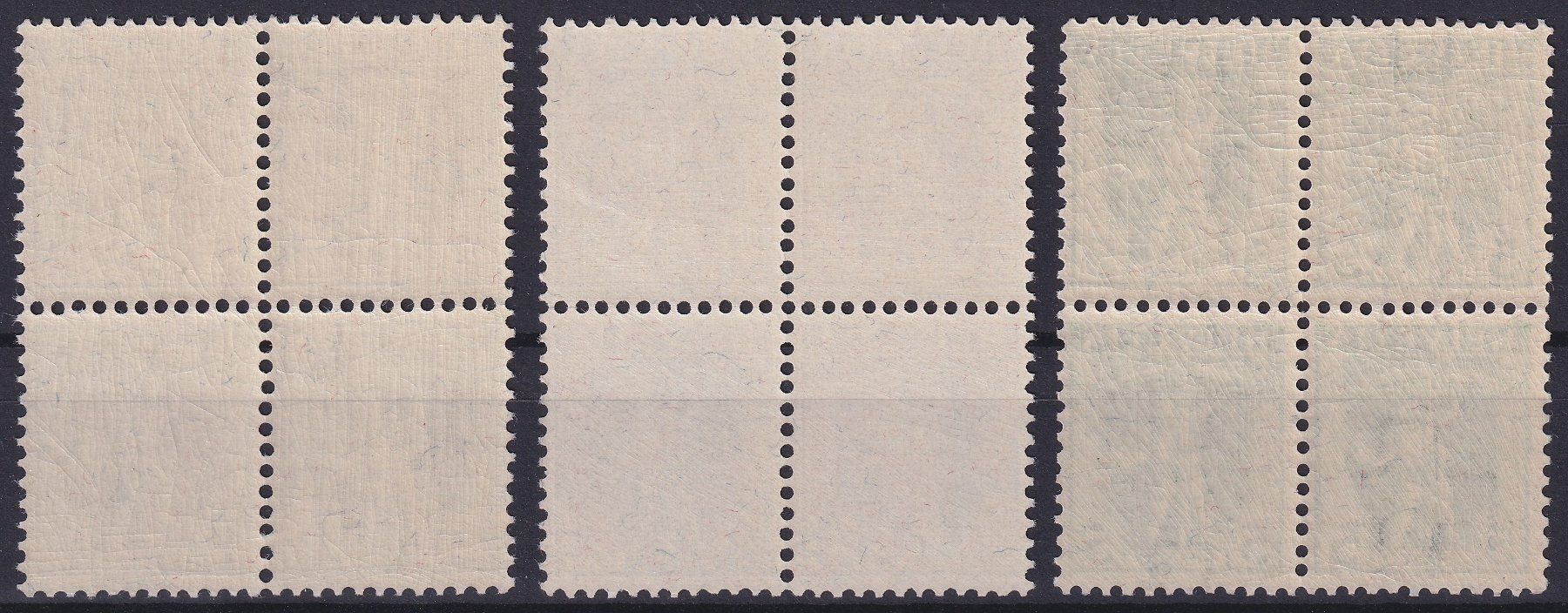 Tutti i francobolli: Viererblöcke Nr. 101-103 postfrisch **, Kat: 92.- – Usato da Ebikon venduto da SilvioFreund 1