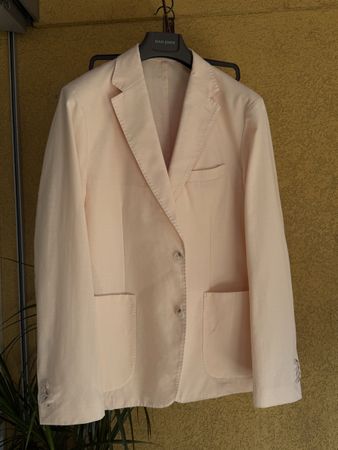 Giacca e pantaloni Dan John rosa taglia 56 ottime condizioni