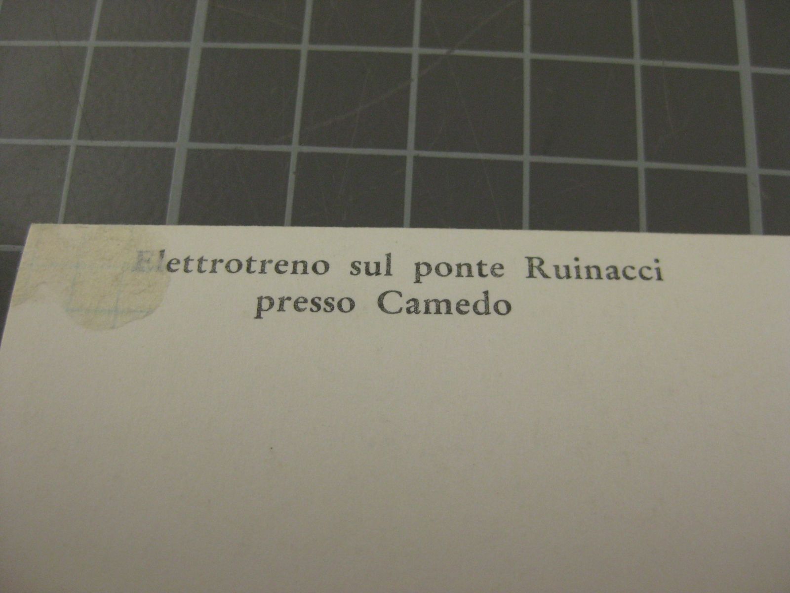 Cartoline postali: Centovallibahn bei Camedo – Usato da Malters venduto da Marosko 2